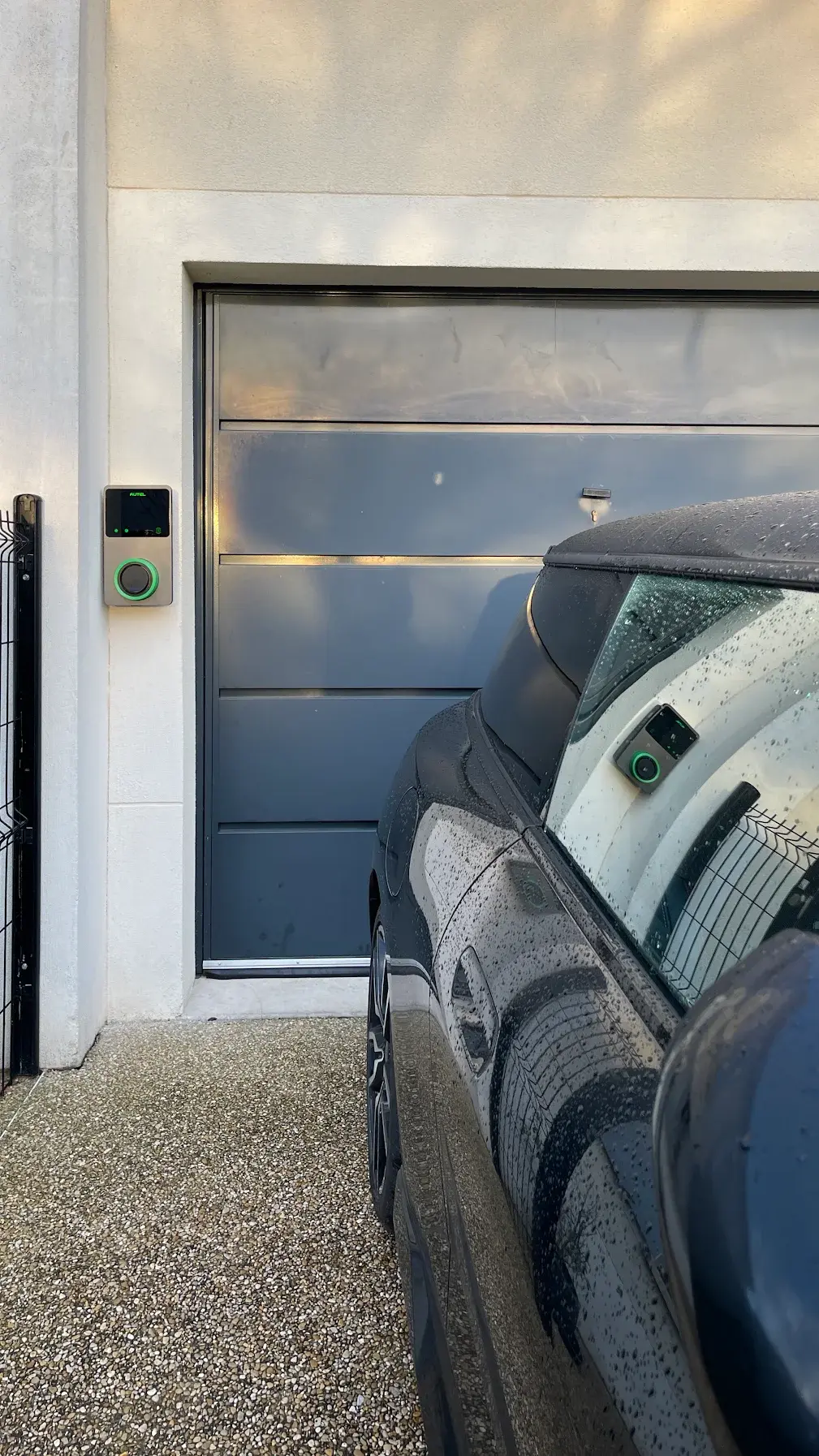 Borne de recharge installée à Poitiers